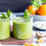 Ginger Smoothie with Mint