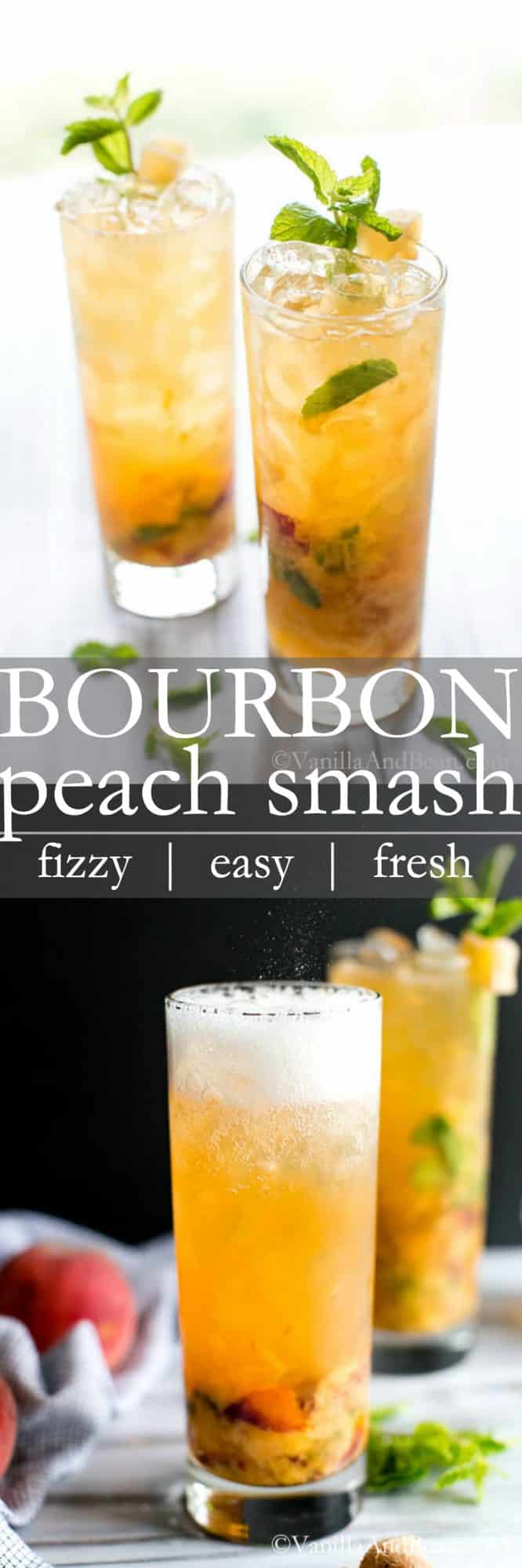Bourbon Peach Cocktail