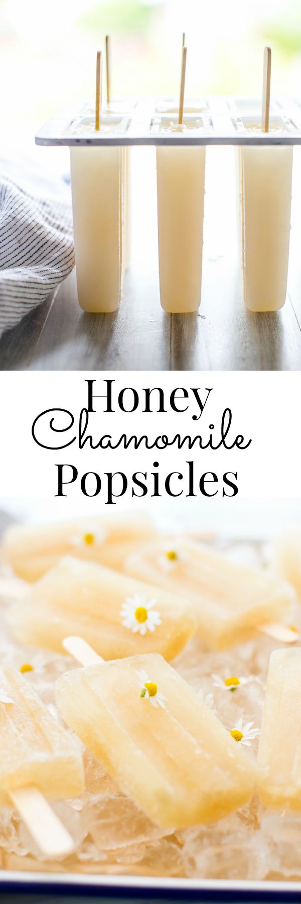 Honey Chamomile Popsicles | Vanilla And Bean
