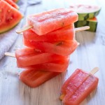 Watermelon Sangria Popsicles | Vanilla And Bean