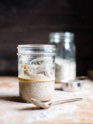 Making a gluten free sourdough starter couldn't be easier. Start with a few simple ingredients, a little time and patience, soon you'll be making delicious homemade gluten free sourdough bread, pancakes, and waffles! #Glutenfreesourdoughbread #GlutenFreeSourdough #SourdoughStarter #GlutenFreeSourdoughStarter