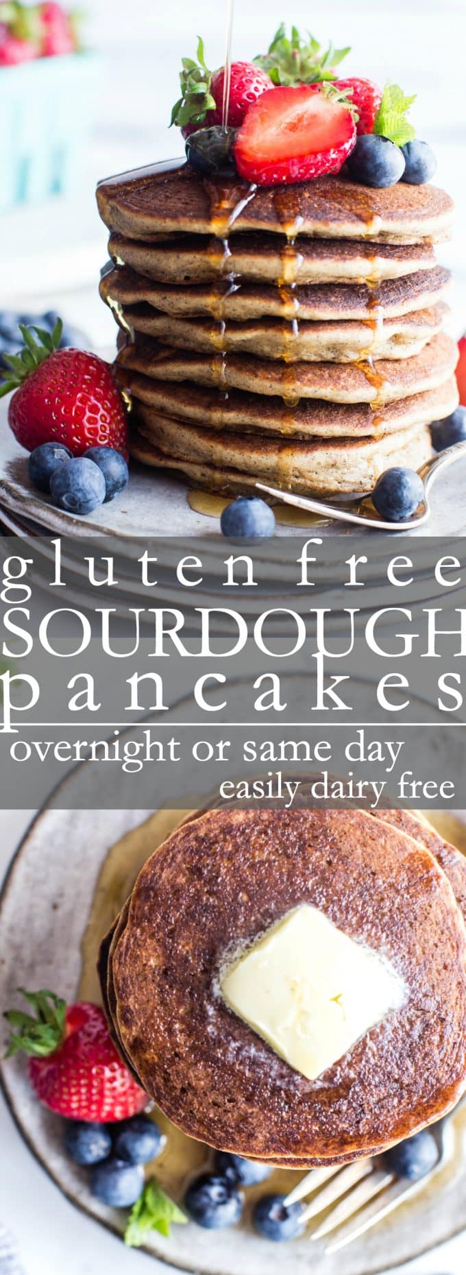 Gluten Free Sourdough Pancakes
