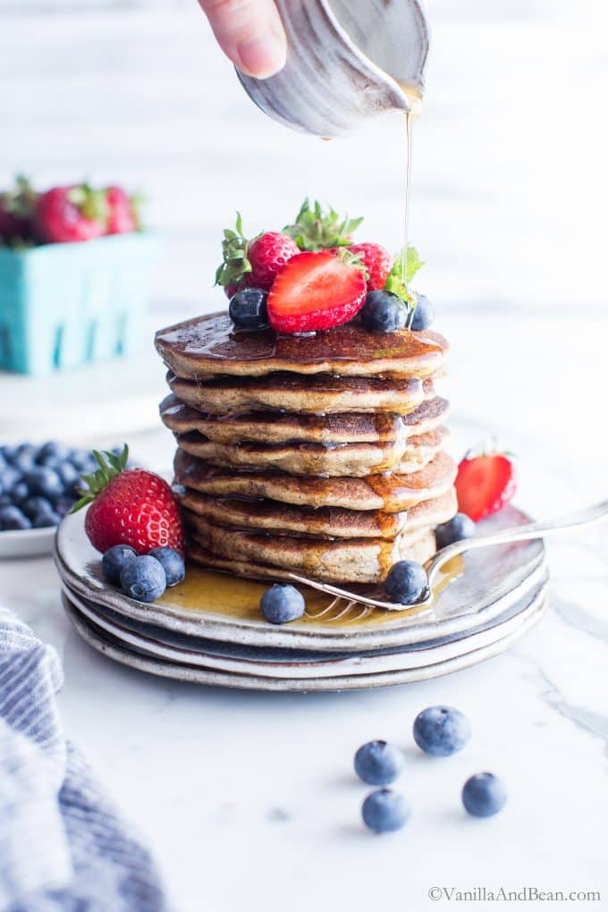 Gluten Free Sourdough Pancakes | Vanilla And Bean