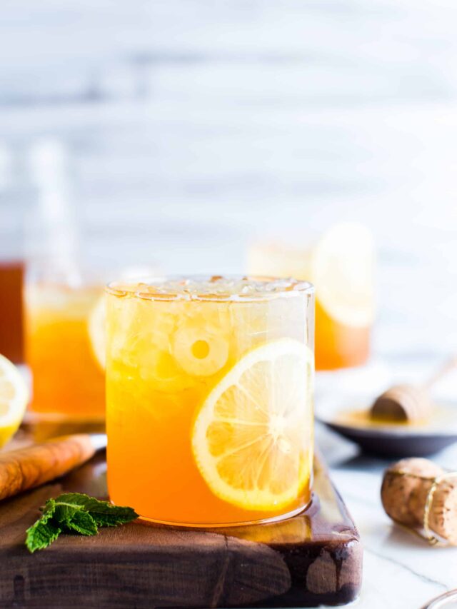 Sweet Tea Prosecco Cocktails