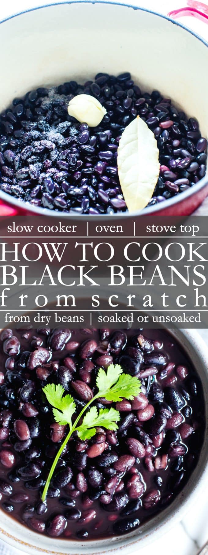How to Make Black Beans Pin