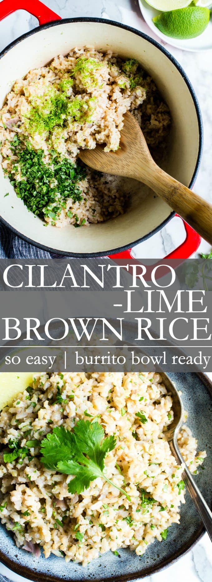 Cilantro Lime Brown Rice Pin