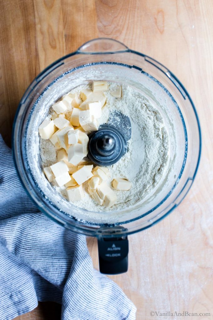 Butter and Flour in Food Processor