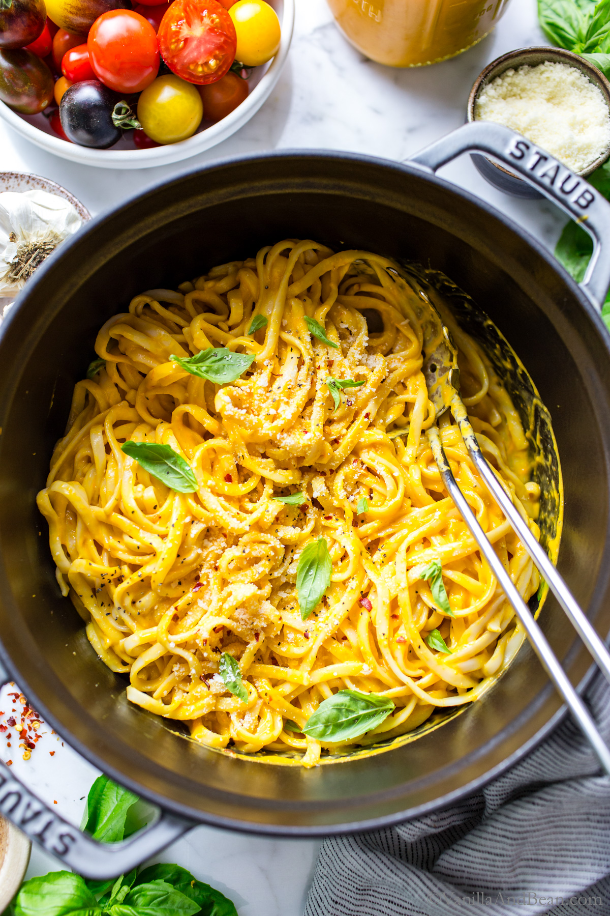 5 Ingredient Creamy Roasted Cherry Tomato Sauce