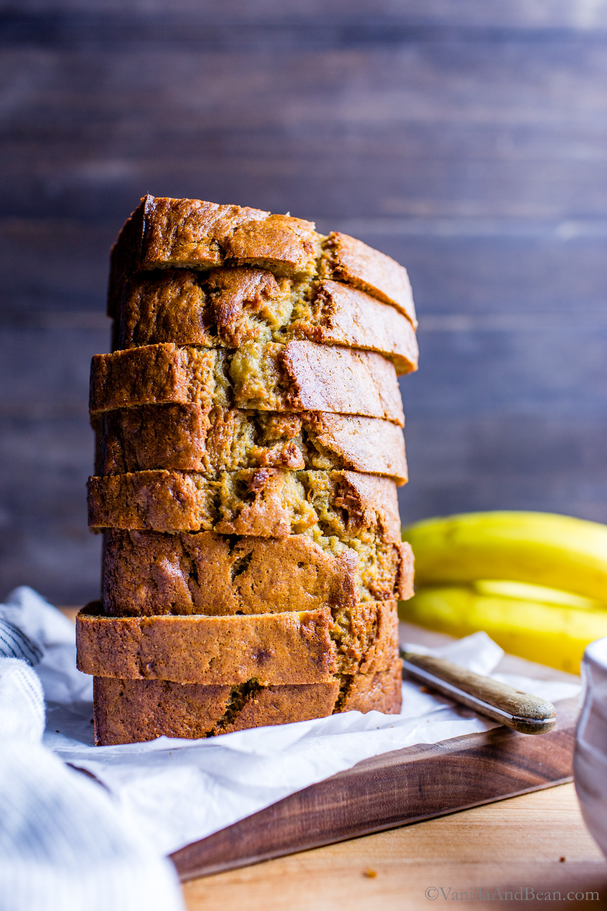 Delicious Everyday Sourdough Banana Bread